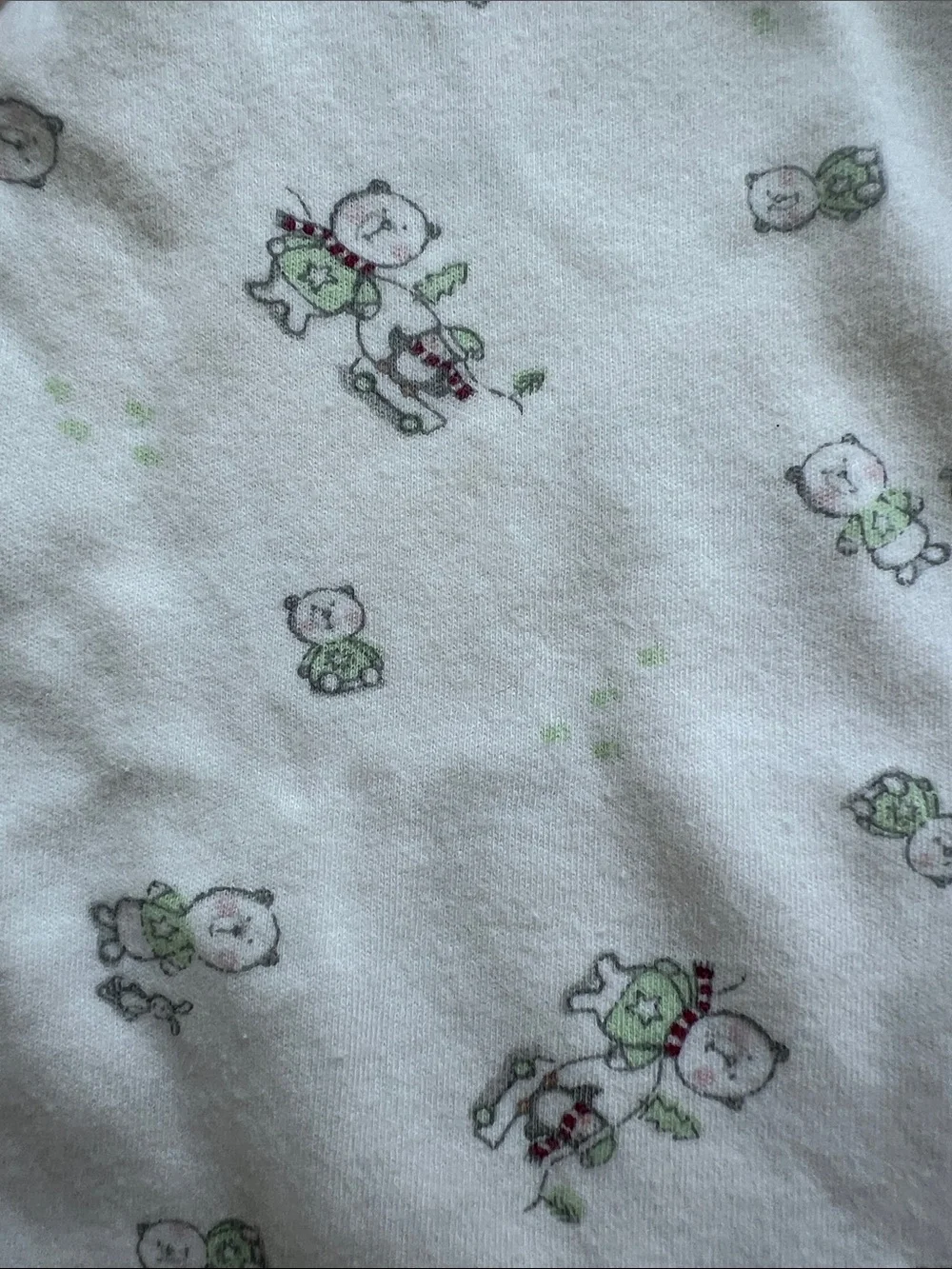 The Children's Place White Infant Snap-Front Bodysuit with Pastel Animal Motifs